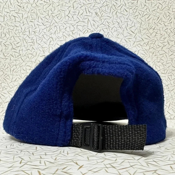 Vintage Harley-Davidson Wool StrapBack Winter Hat (Made in USA) NWOT Red/Wht/Blu - Picture 4 of 6